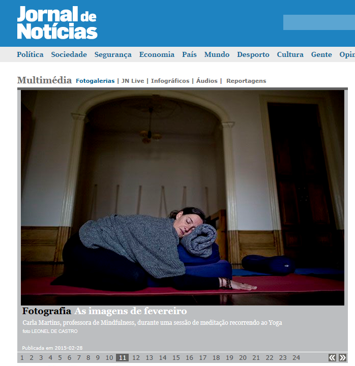 Reportagem fotográfica - As imagens de fevereiro 2015